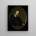 Ritratto di Johannes Lutma - Jacob Adriaensz. Backer — quadro incorniciato alla parete