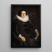 Portrait d'une femme - Jacob Adriaensz Backer — quadro incorniciato alla parete