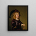 Ritratto di un ragazzo - Jacob Adriaensz. Backer — quadro incorniciato alla parete
