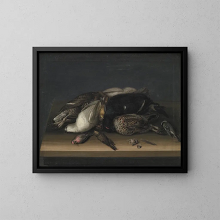 Jacob Biltius - Wildfowl On A Wooden Table.webp