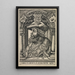 Christian II - Jacob Binck — quadro incorniciato alla parete