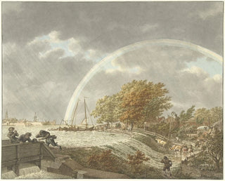 Soir d'automne et eau - Jacob Cats — vista dell’opera