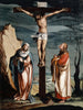 Il Cristo in croce tra la Vergine e san Giovanni - Atelier di Jacob Clauser — vista dell’opera