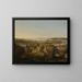Vista della spuma - Jacob Coning — quadro incorniciato alla parete