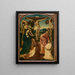 Calvario - Jacob Cornelisz. van Oostsanen — quadro incorniciato alla parete