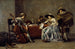 Tre uomini e una donna in un interno - Jacob Duck — vista dell’opera