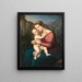 Marie con il Bambino - Jacob Götzenberger — quadro incorniciato alla parete
