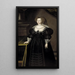 Maria Eleonora 1599-1655 Principessa di Brandeburgo Regina di Svezia - Jacob Heinrich Elbfas — quadro incorniciato alla parete
