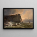 Porte d'Aval à Étretat - Jacob Jacobs — quadro incorniciato alla parete