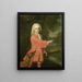 Ritratto di un ragazzo - Jacob Jan Nachenius — quadro incorniciato alla parete