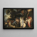 Allégorie della fertilità - Jacob Jordaens — quadro incorniciato alla parete
