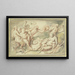 Bacchanale - Jacob Jordaens — quadro incorniciato alla parete