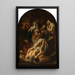 La Mise au tombeau du Christ - Jacob Jordaens — quadro incorniciato alla parete
