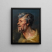 Tête de faune - Jacob Jordaens — quadro incorniciato alla parete