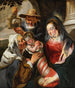 Santa Famiglia con Santa Anna - Jacob Jordaens — vista dell’opera