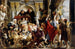 Gesù che scaccia i mercanti dal tempio - Jacob Jordaens — vista dell’opera