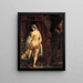 Il re Candaule di Lidia che mostra sua moglie a Gige - Jacob Jordaens — quadro incorniciato alla parete