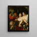 Méléagre e Atalante - Jacob Jordaens — quadro incorniciato alla parete