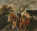 Mercure e Argus - Jacob Jordaens — vista dell’opera