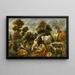 Mercure, Argus e Io - Jacob Jordaens — quadro incorniciato alla parete