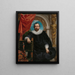 Ritratto di Rogier Le Witer - Jacob Jordaens — quadro incorniciato alla parete