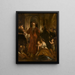 Saint Ivo de Bretagne - Jacob Jordaens — quadro incorniciato alla parete