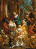 L'Adorazione dei Magi - Jacob Jordaens — vista dell’opera