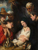 L'Adorazione dei pastori - Jacob Jordaens — vista dell’opera