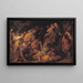 La trahison e l'arresto di Cristo al Getsemani - Jacob Jordaens — quadro incorniciato alla parete
