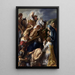 Le Portement de croix - Jacob Jordaens — quadro incorniciato alla parete