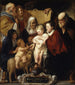 La Sainte Famille avec sainte Anne et le jeune Baptiste et ses parents - Jacob Jordaens — vista dell’opera