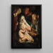 La Sainte Famille avec les bergers - Jacob Jordaens — quadro incorniciato alla parete