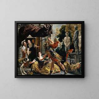 Jacob Jordaens - Ulysses Threatening Circe.webp