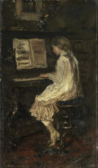 Jacob Maris - Girl at the Piano.webp