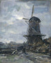 Mulino alla luce della luna - Jacob Maris — vista dell’opera