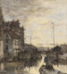 Paesaggio urbano notturno - Jacob Maris — vista dell’opera