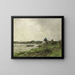 Chemin de halage - Jacob Maris — quadro incorniciato alla parete