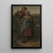 Villageois - Jacob Maris — quadro incorniciato alla parete