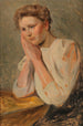 Ritratto della ragazza Elsa - Jacob Nöbbe — vista dell’opera