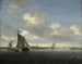 Marine - Jacob Salomonsz van Ruysdael — vista dell’opera