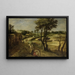 Paesaggio con campi di mais - Jacob Savery il Giovane — quadro incorniciato alla parete
