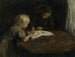 Bambini con un libro di immagini - Jacob Simon Hendrik Kever — vista dell’opera
