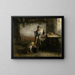 Donna che sbuccia le mele - Jacob Simon Hendrik Kever — quadro incorniciato alla parete