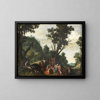 Jacob Symonsz Pynas - The Meeting of Jacob and Esau Genesis 33.webp