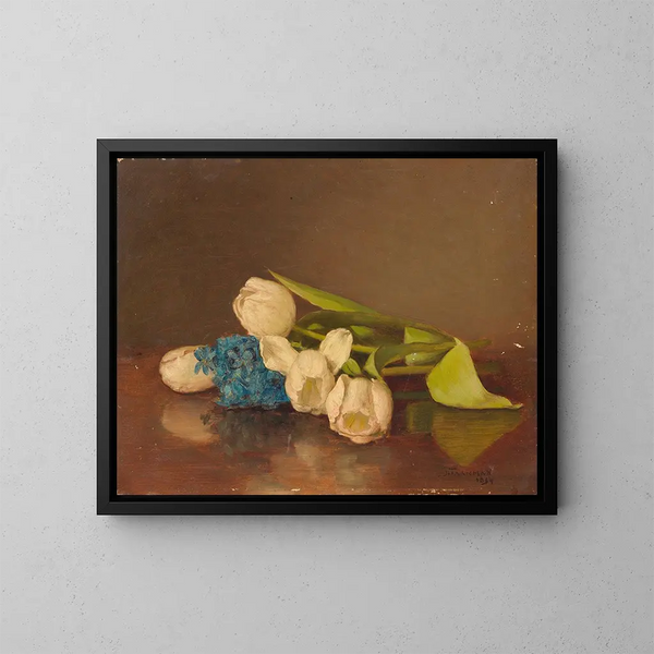 Tulipes sdraiate - Jacob Taanman — quadro incorniciato alla parete