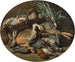 Composition con libro, uccelli e cesta di frutta e Composition con pesci e verdure - Jacob van der Kerckhoven — vista dell’opera