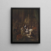 Gesù dodicenne nel Tempio - Jacob Willemsz. de Wet — quadro incorniciato alla parete