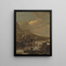 Vista sul fiume - Jacob Willemsz. de Wet — quadro incorniciato alla parete