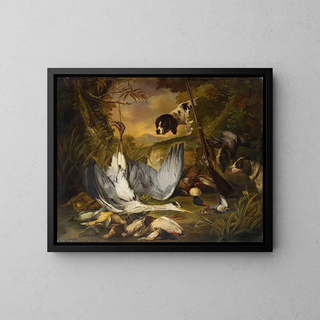 Jacob Xaver Vermoelen - Still Life With Dogs.webp