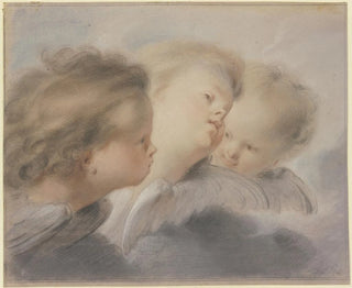 Tre teste d'angelo - Jacob de Wit — vista dell’opera